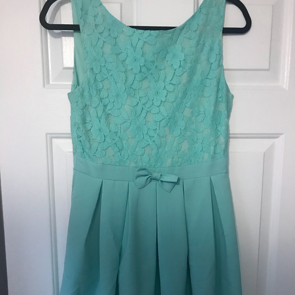 Tiffany blue dress